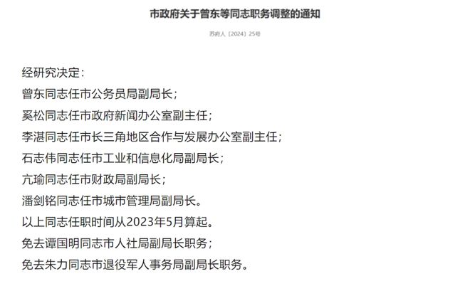 桦甸市最新人事任免及动态更新