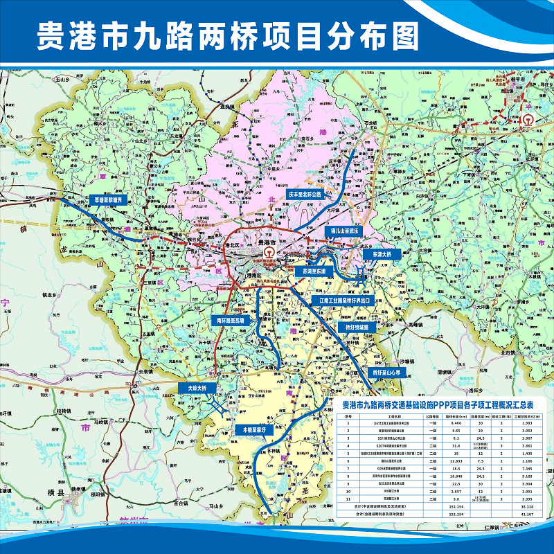 贵港规划公路最新进展概况