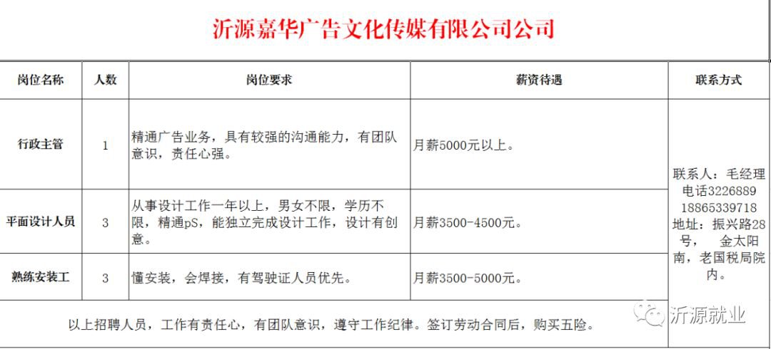 沂源招聘网最新招聘信息概览，最新职位与求职指南