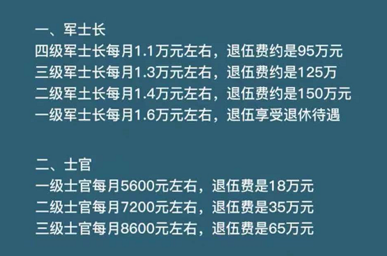 新疆最新一期士官待遇解析与概览